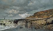 Claude Monet La Pointe de la Heve at Low Tide Sweden oil painting artist